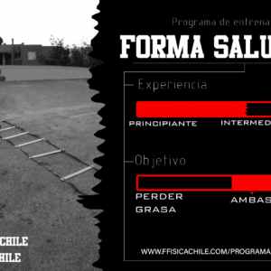 Programa de entrenamiento (forma saludable).