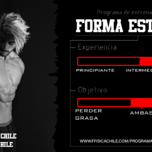 Programa de entrenamiento ( forma estética )